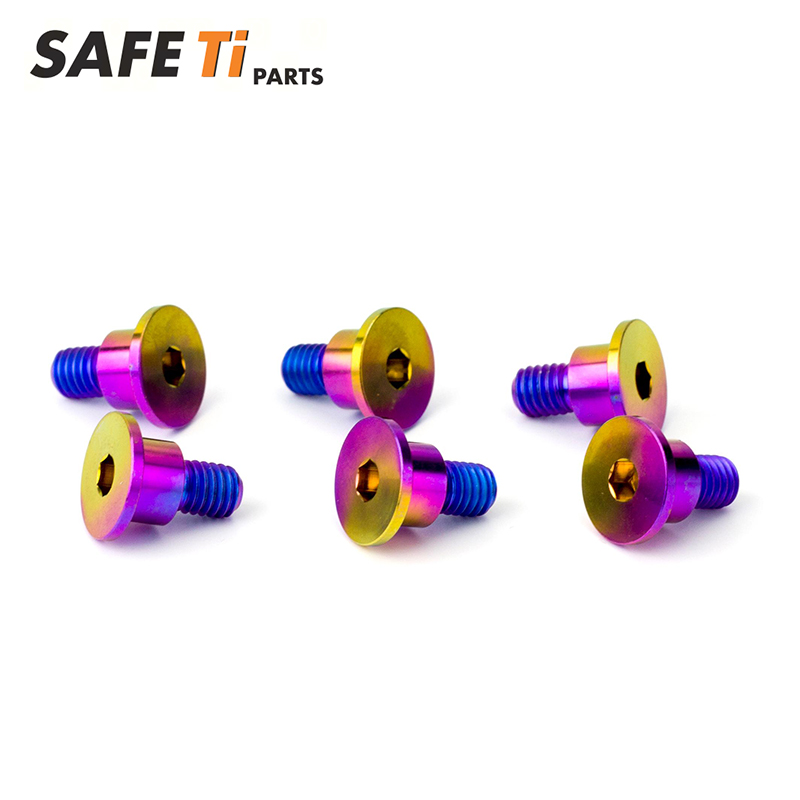 Titanium Fork Guard Bolts Kit fit for Yamaha(6PCS)Candy colors - Image 3