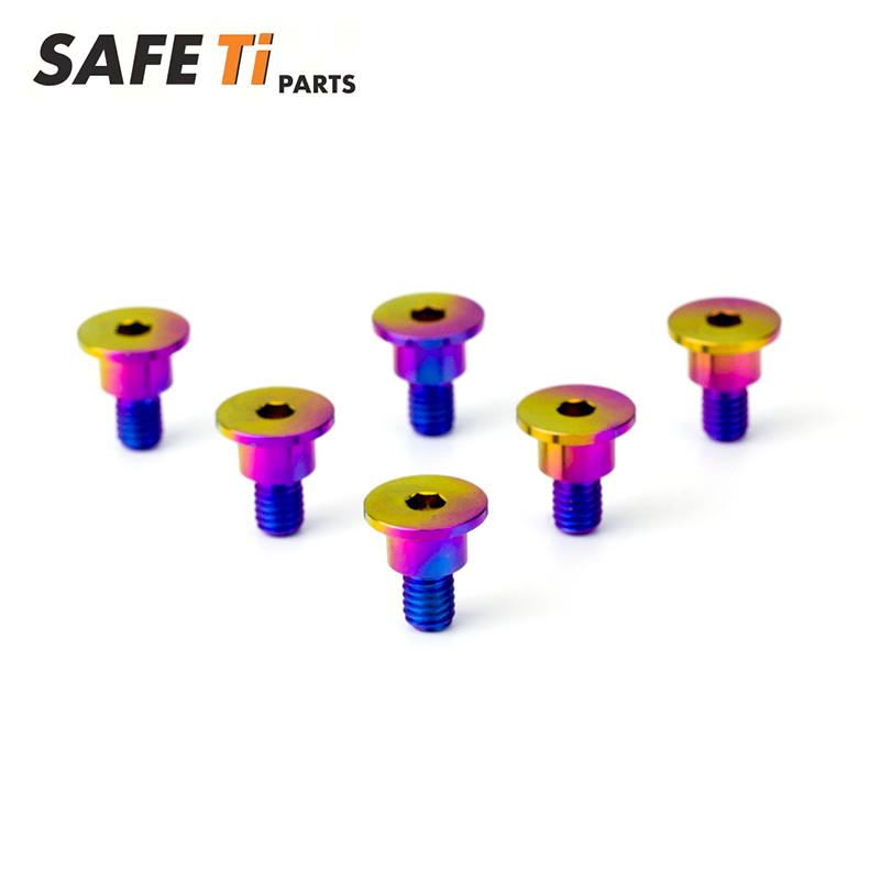 Titanium Fork Guard Bolts Kit fit for Yamaha(6PCS)Candy colors - Image 4