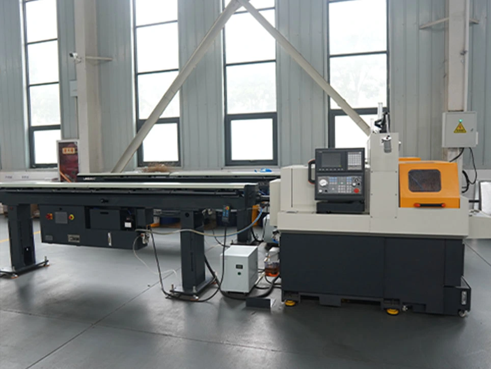 CNC Sliding Head Lathe Machine