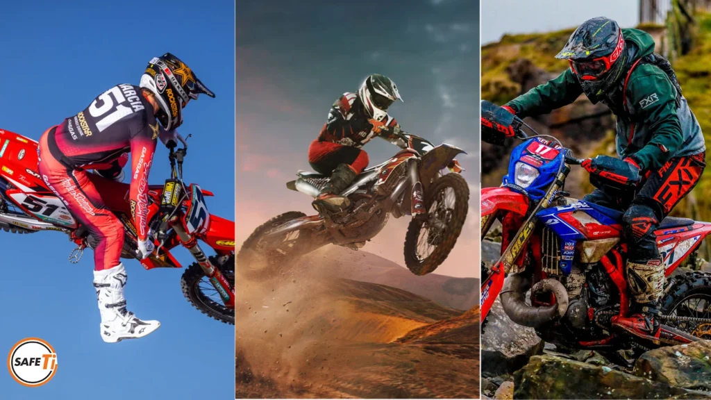Off-road motorcycle terrain