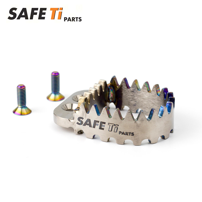 SAFETi GR5 Titanium Brake Pedal Tip Kit for KTM 790 Adventure - Image 2