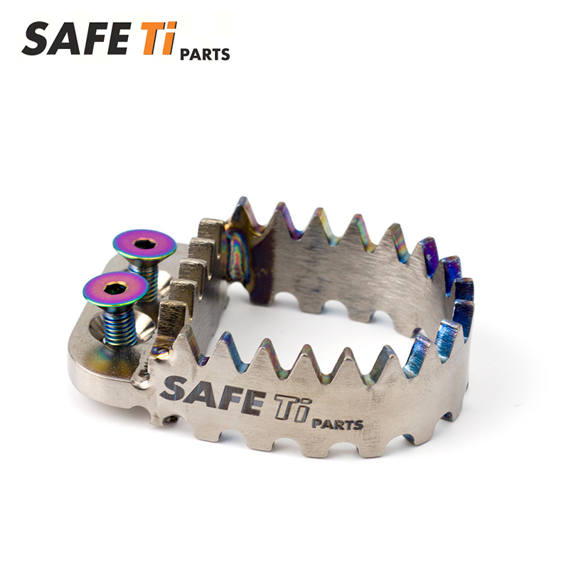 SAFETi GR5 Titanium Brake Pedal Tip Kit for KTM 790 Adventure - Image 3