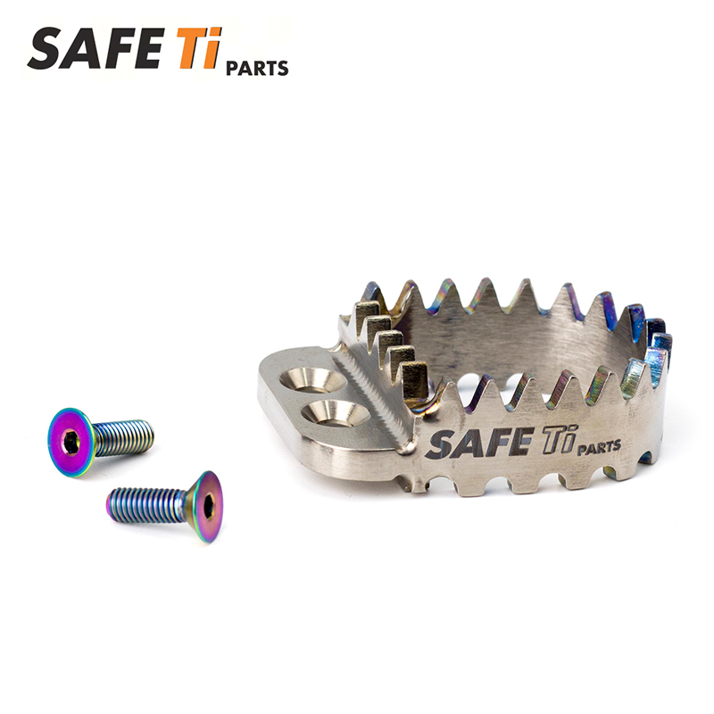 SAFETi GR5 Titanium Brake Pedal Tip Kit for KTM 790 Adventure - Image 4