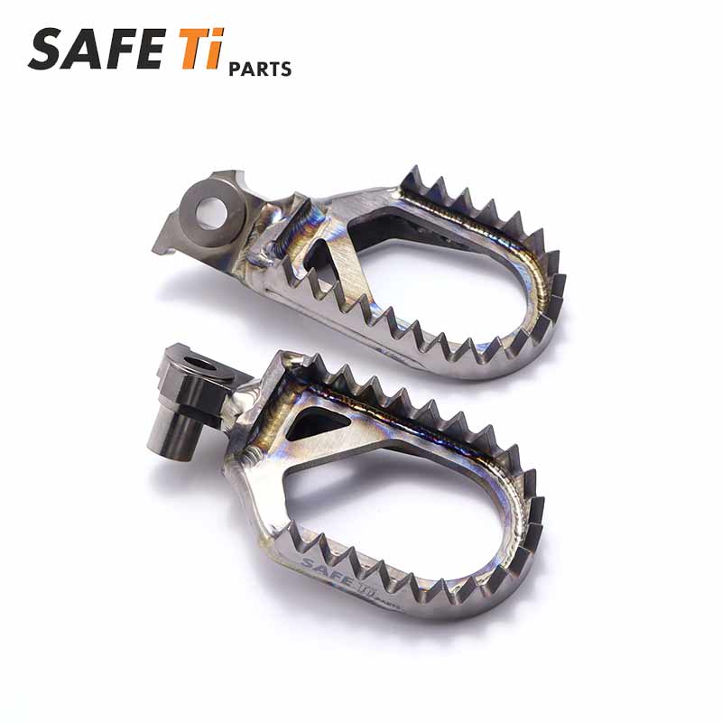 SAFETi GR5 Titanium Foot Pegs PRO for Yamaha YZ/WR (10mm Back + 5mm Down) - Image 5