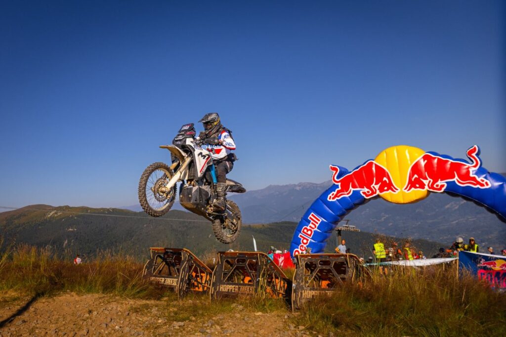 CFMOTO motorcycle at the 2026 Red Bull Romaniacs