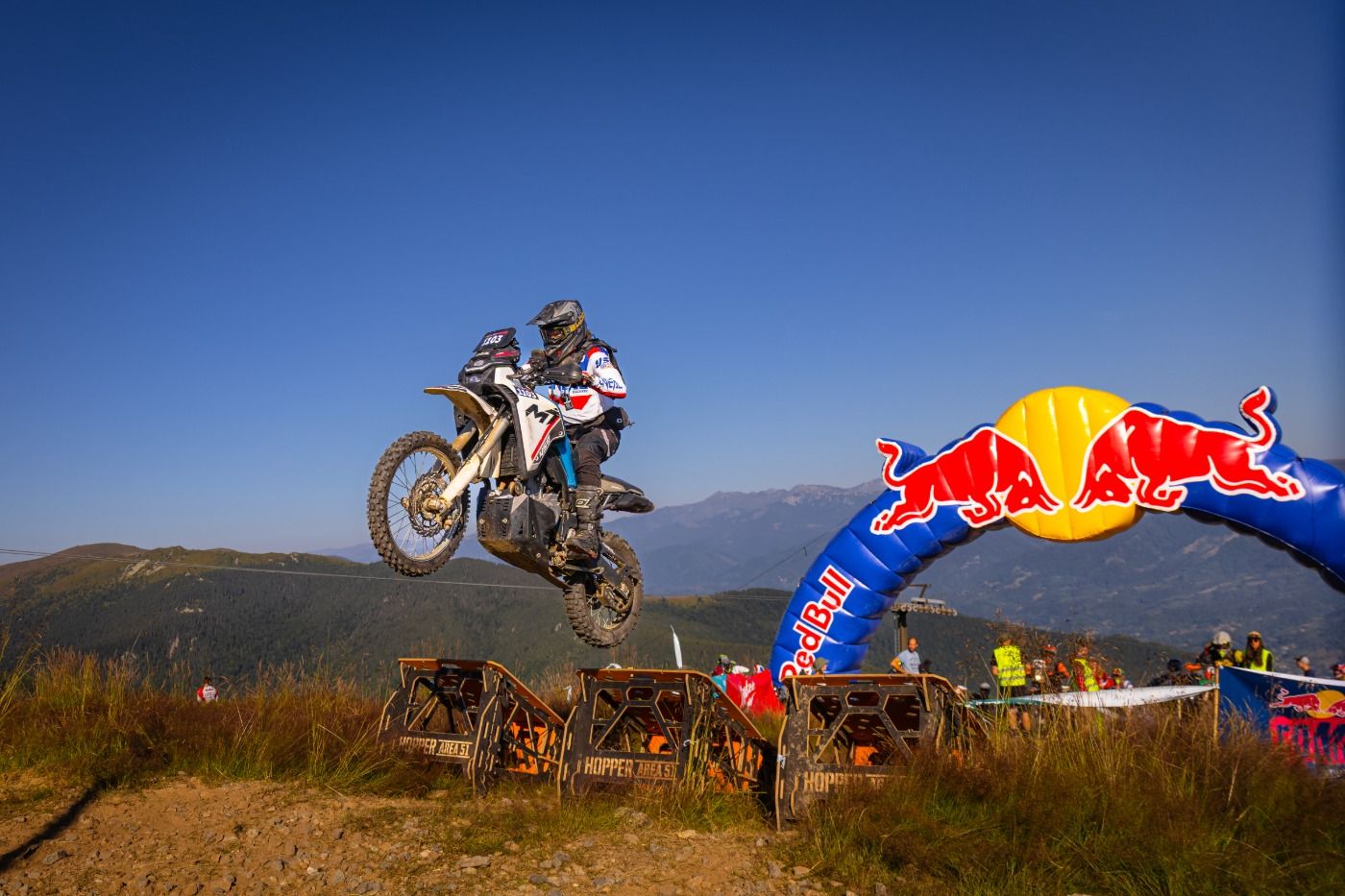 CFMOTO motorcycle at the 2026 Red Bull Romaniacs